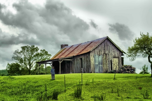 Creation of old homestead: Step 1